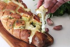 alta cocina: prepara un exquisito pan de ajo ¡en pocos minutos!