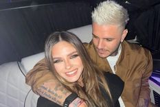 Públicamente Mauro Icardi expresó una romántica dedicatoria para la actriz, aprovechando la ocasión no dudó en tirarle un palito a Wanda Nara. Foto: Instagram @sangrejaponesa