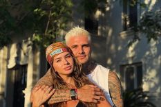 Primer viaje juntos como novios. Foto: Instagram @mauroicardi