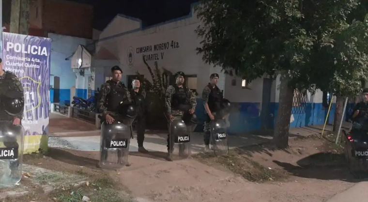 La comisaría en la que se registraron los incidentes Foto: Gentileza Dar Info