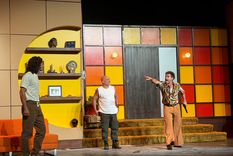 Ni media palabra, uno de los casi 30 espectáculos teatrales de Villa Carlos Paz que se suma a la promo de peaje gratis.