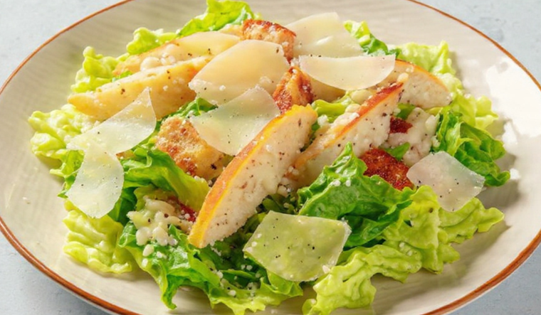 Cómo hacer ensalada César light