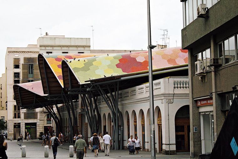 MERCADO DE SANTA CATERINA, BARCELONA, EMBT