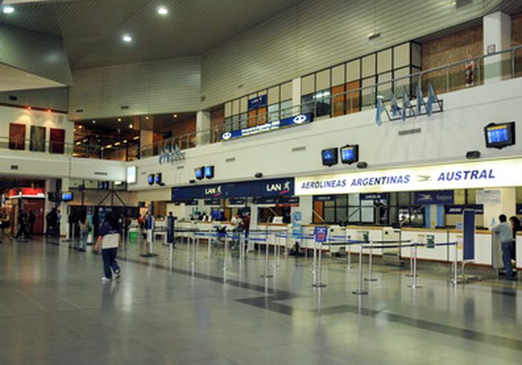 La aeroestación Francisco Gabrielli no tiene capacidad para ayudar a Chile. Foto: Nacho Gaffuri / MDZ