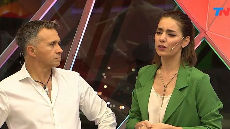 Sergio Lapegüe y Valeria Sampedro