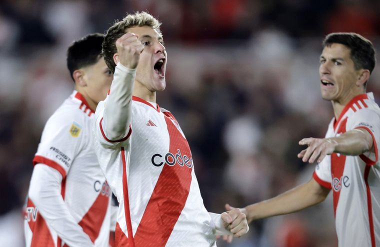 River va por la clasificación ante Libertad. Foto: FotoBaires
