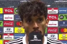 Scarpa se rindió ante el presente de River. Foto: Captura video