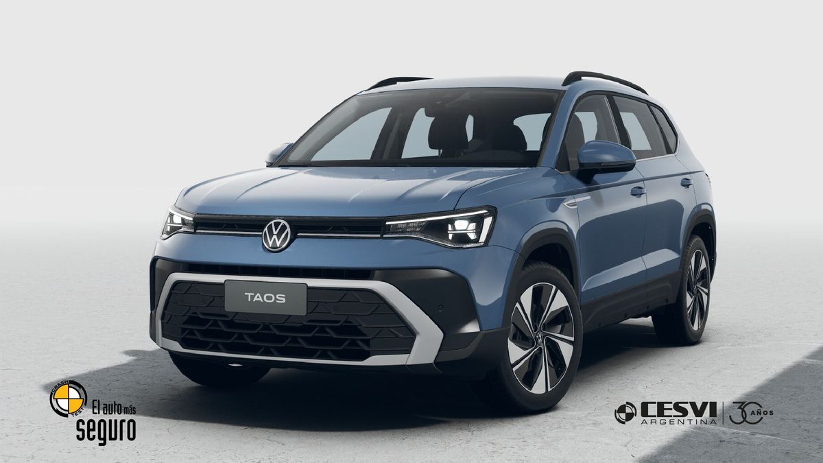 El Volkswagen Taos fue premiado como el SUV mediano más seguro del 2025