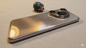 El Huawei Pura 80 destaca por su diseño de bordes planos y una terminación mate que se siente muy bien a la mano.