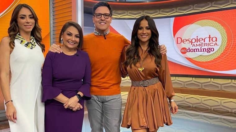 Despierta América en domingo era un programa muy popular.