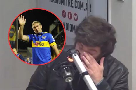 Milei recordó el retiro de Palermo y se emocionó. Milei recordó el retiro de Palermo y se emocionó.