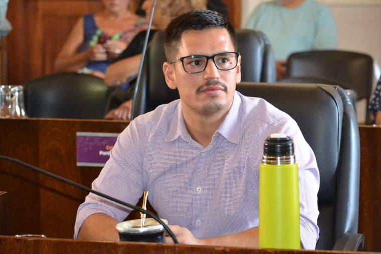 El concejal de Godoy Cruz, Martín González. El concejal de Godoy Cruz, Martín González.