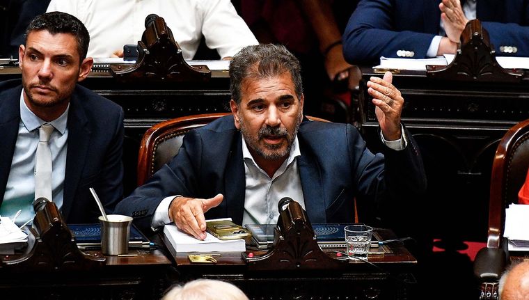 Cristian Ritondo, expresó su preocupación por la falta de explicaciones de Espert ante la proximidad de las elecciones. Foto: Télam