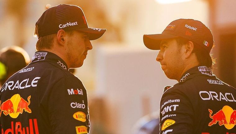 Max y Checo reconocieron que está todo bien en Red Bull. Foto: @redbullracing