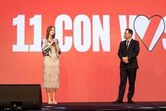Clara DOnofrio, presidenta de la Fundación River Plate y Jorge Brito, presidente del club. Foto: Fundación River Plate Clara DOnofrio, presidenta de la Fundación River Plate y Jorge Brito, presidente del club. Foto: Fundación River Plate