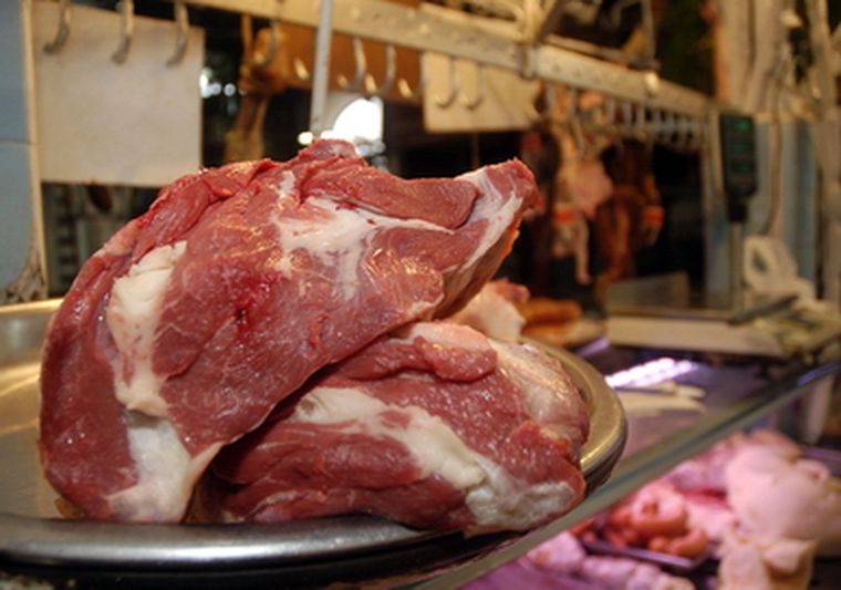Un nuevo lujo para los argentinos: la carne. Foto: NA