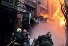 El incendio en Caballito se desató luego de que se rompiera un tubo de gas.&nbsp;