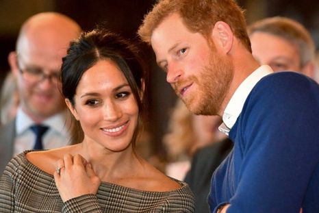 Meghan y Harry. Foto: Vanity Fair