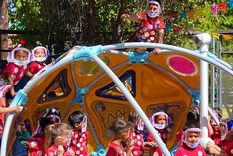 Los domos cósmicos sirven para favorecer el aprendizaje Foto: Fundación Bunge y Born.