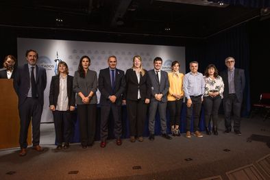 MDZol | El juez Sebastián Casanello y legisladores de distintos partidos acompañan el proyecto Foto: Bien Restituido