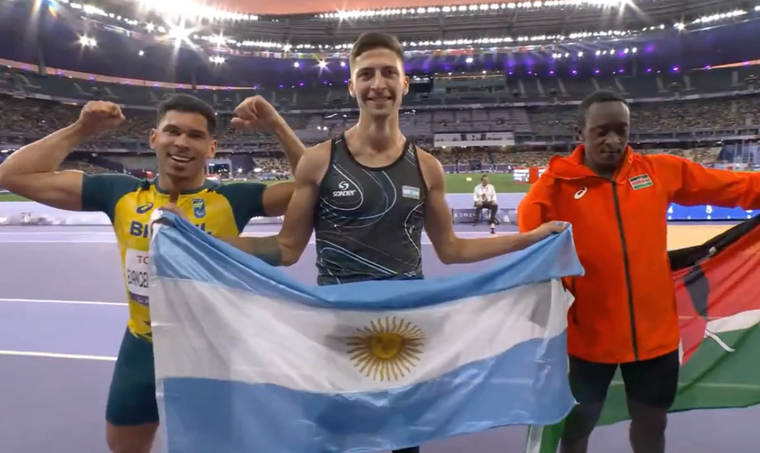 El argentino fue el mejor de la jornada. Foto: Captura