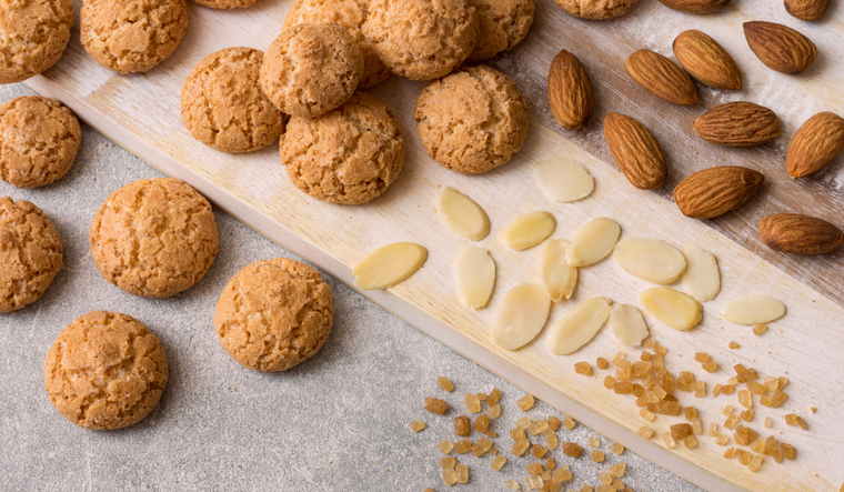 En cinco pasos fáciles prepararás unos deliciosos amarettis caseros Foto: Shutterstock