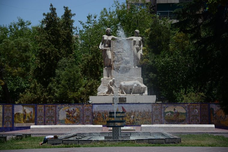 Plaza España. Plaza España.