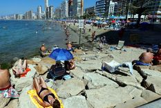 Benidorm España El Mediterráneo español ha elevado sus temperaturas. Foto: Efe.