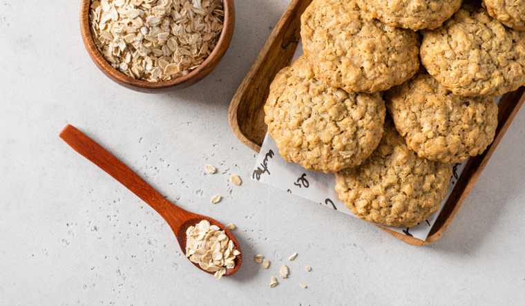 Galletas de avena fáciles y rápidas para principiante Foto: Shutterstock