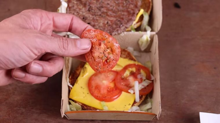 Cultivó un tomate de McDonalds