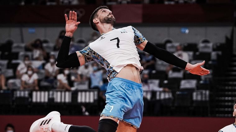 Conte fue el máximo anotador del partido Foto: FeVA