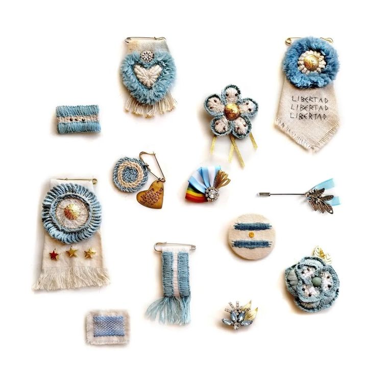 Escarapelas de autor. Escarapelas de autor.