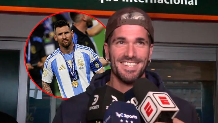 De Paul fue consultado por si agarrará la capitanía de la Selección. Foto: Captura ESPN y EFE