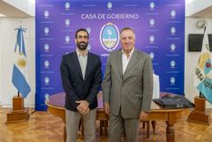 Fayad y Tillard Foto: Gobierno de Mendoza