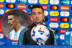 Lionel Scaloni y Ángel Di María Foto: @Argentina