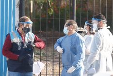 El intendente de Maipú, en medio de un operativo por el coronavirus.