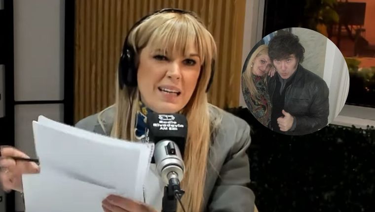 La periodista criticó las actitudes de la primera dama en medio del romance con el presidente. Foto: Captura de pantalla/ Youtube: Radio Rivadavia/ Instagram: @yuyitogonzalezok