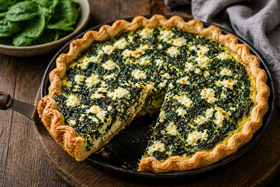 MDZol | Cómo hacer tarta de espinaca casera