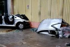 video: un hombre murio tras protagonizar un espectacular accidente