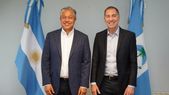 Modo gira: Diego Santilli se reunió con el gobernador de Neuquén. Modo gira: Diego Santilli se reunió con el gobernador de Neuquén.
