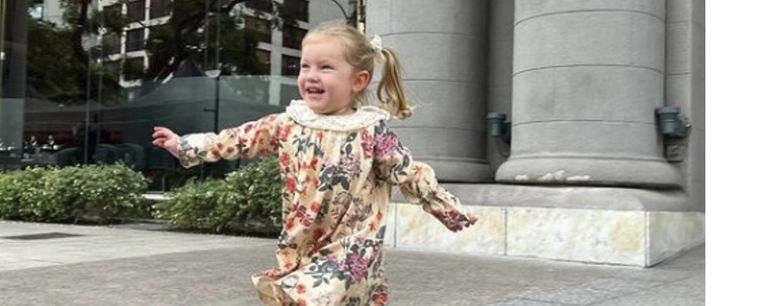 La hija más pequeña de Pampita lleva un look otoñal soñado Foto: anitagarciamoritán