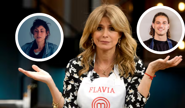 A Flavia Palmiero la azota el drama de la partida de sus dos hijos, Giuliana y Gianmarco, al exterior.