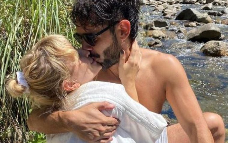 Románticos Brenda y Gonzalo pasaron unos días de descanso en El Durazno.