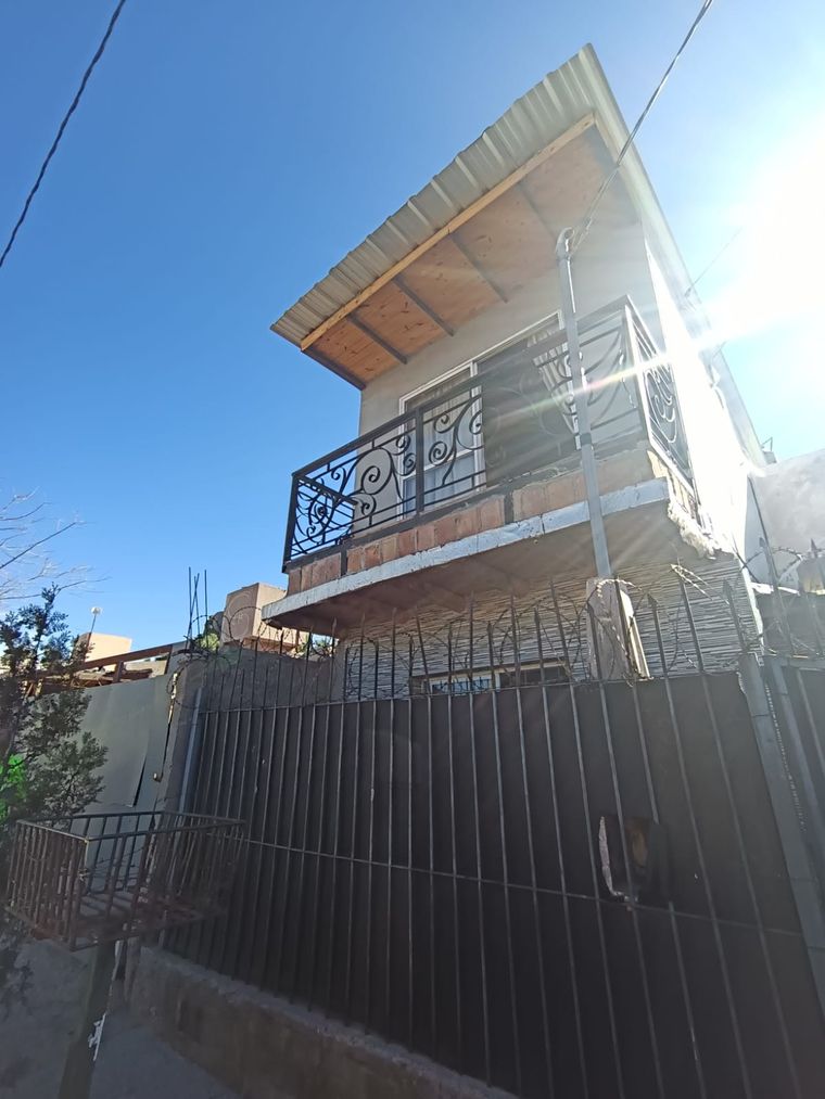 La vivienda que se incendió en el barrio La Favorita La vivienda que se incendió en el barrio La Favorita