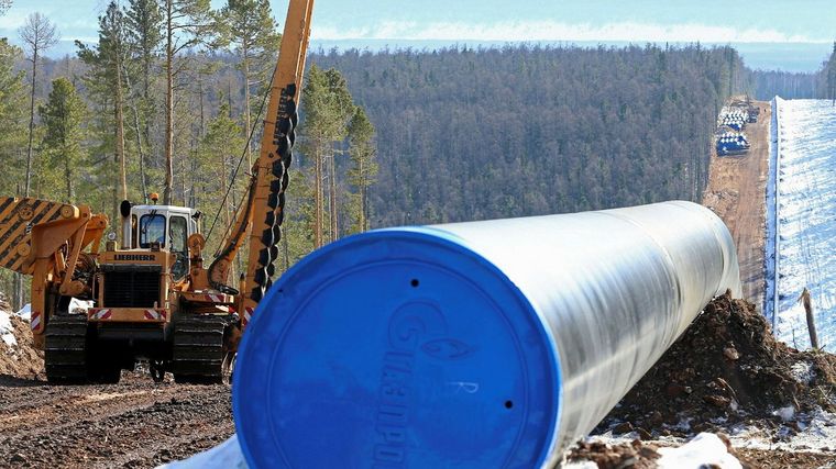 Los gasoductos de Gazprom atraviesan Europa. Foto: Upstream.