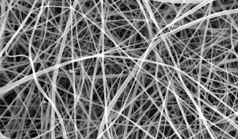 Muestra de los nuevos espaguetis 200 veces más finos que un pelo humano. Foto: Dpa.