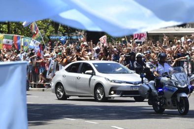 MDZol | El auto que se compró Alberto Alberto se compró un auto nuevo justo cuando asumió. Foto: Télam