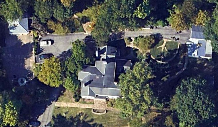 Vista aérea del hogar de JD Vance, en Cincinnati, Estados Unidos. Fuente Google Maps Vista aérea del hogar de JD Vance, en Cincinnati, Estados Unidos. Fuente Google Maps