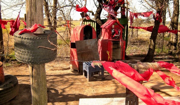 Se estima que en Mendoza hay cerca de 500 instalaciones del Gauchito Gil.