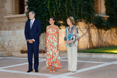 Felipe, Letizia y Sofía. Foto: Twitter @CasaReal.
